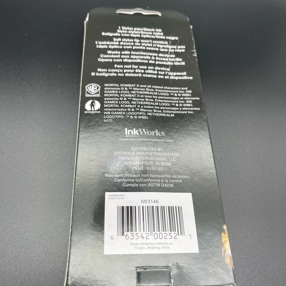 INKWORKS Mortal Kombat X Stylus Pen, NIB